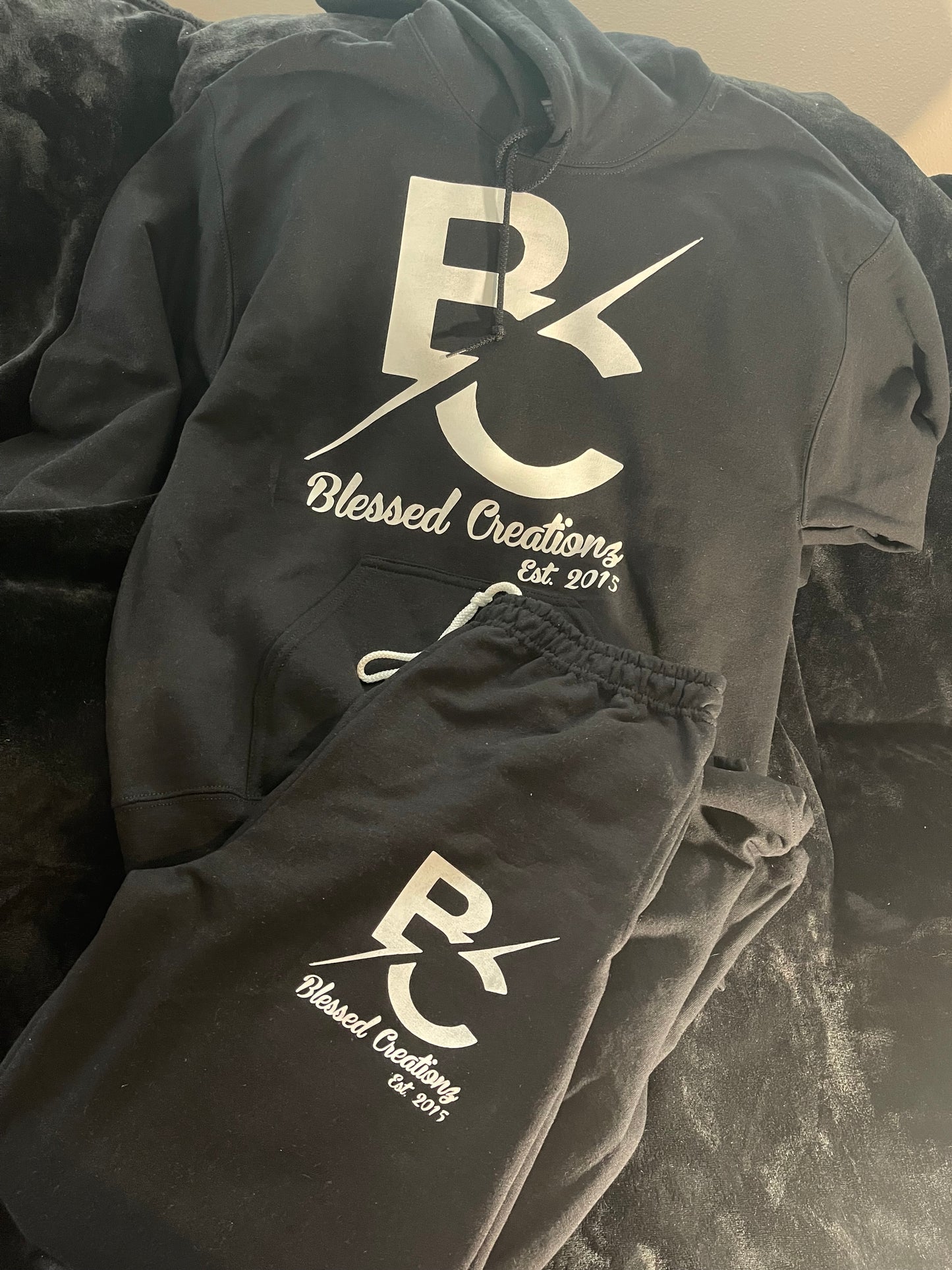 Blessed Creationz Emblem Jogging Suit