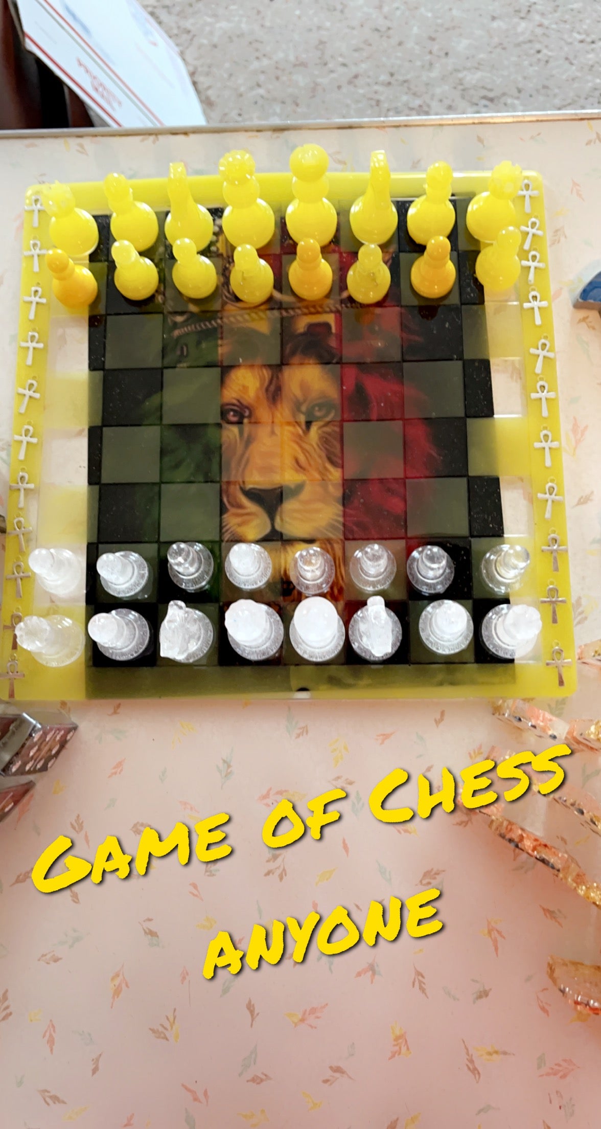 Custom chess set