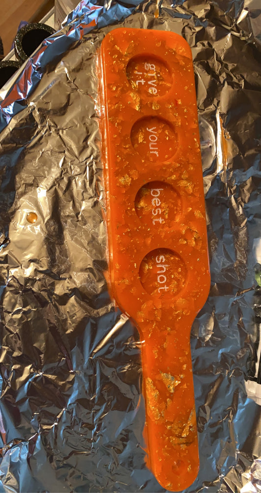 Custom Shot glass paddle