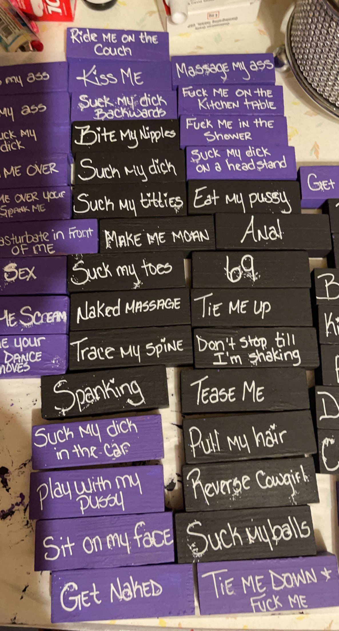 Adult Party Jenga - Classic Size