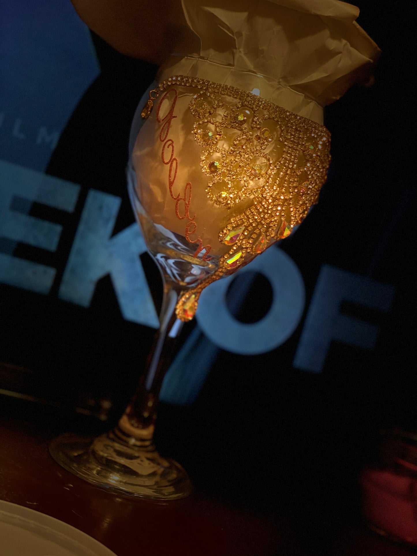 Custom Wine Glass