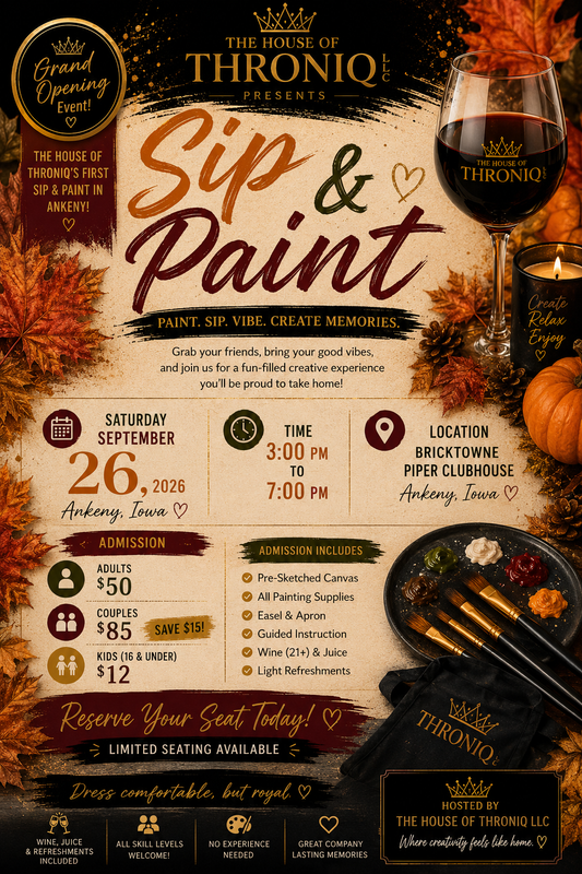 🍂 Ankeny Sip & Paint
